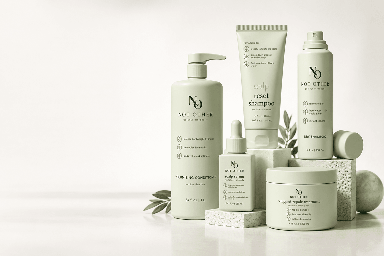 NOT OTHER Scalp and Hair Care Atelier Formulations